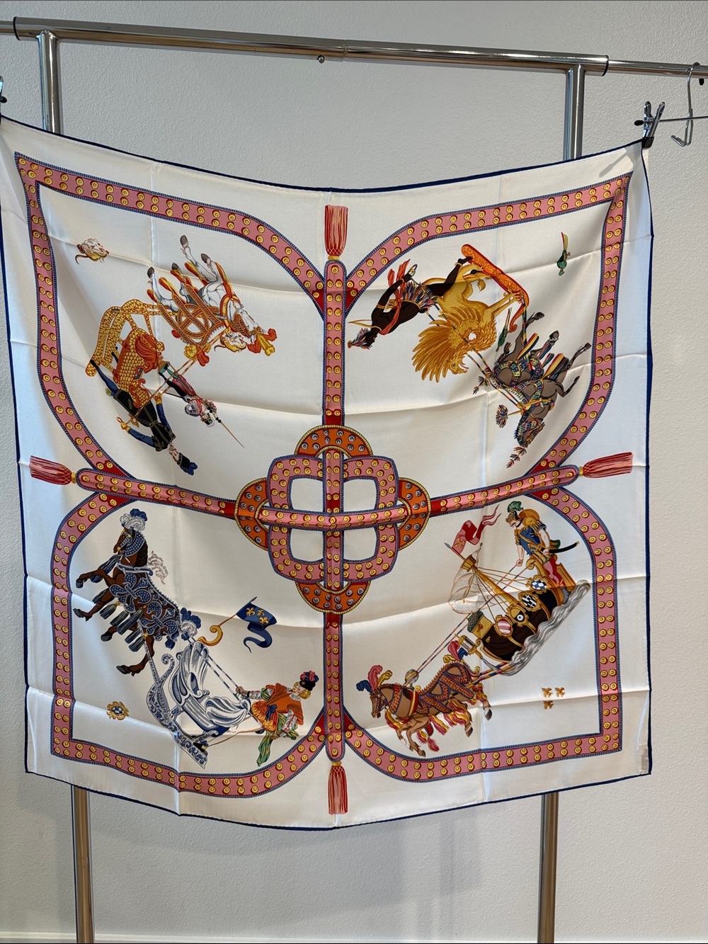 100% Silk Scarf “Pageants and Parades” (the Met)